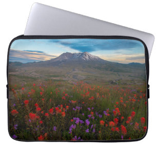 Flowers   Indian Paintbrush & Penstemon Laptop Sleeve