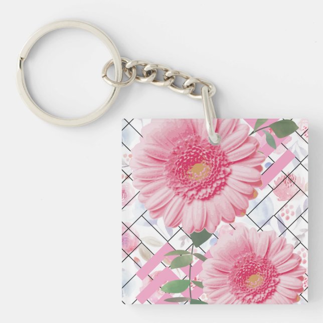 flowers key ring (Front)