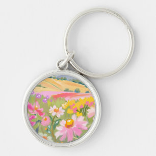 Flowers Key Ring