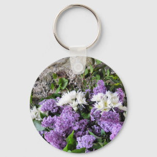 FLOWERS KEY RING