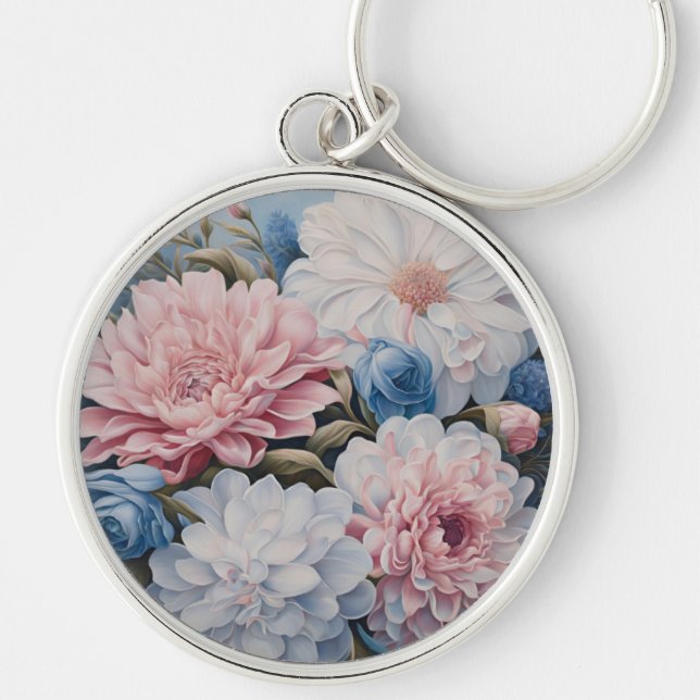 Flowers Key Ring (Front)