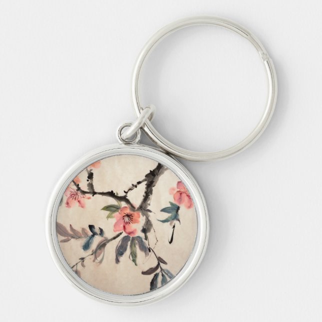 Flowers Key Ring (Front)