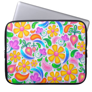Flowers Laptop Sleeve