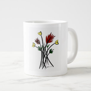 Flowers Large Coffee Mug
