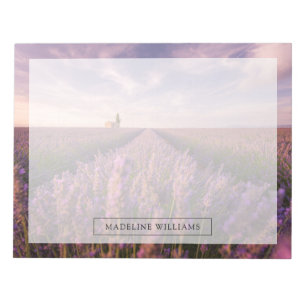 Flowers Lavender Southern France Notepad