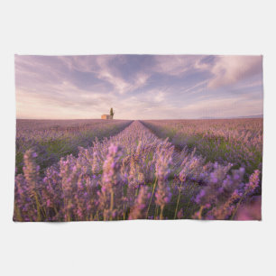Flowers   Lavender Southern France Tea Towel