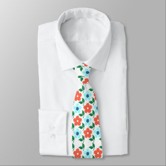 Flowers & Leaf Tie