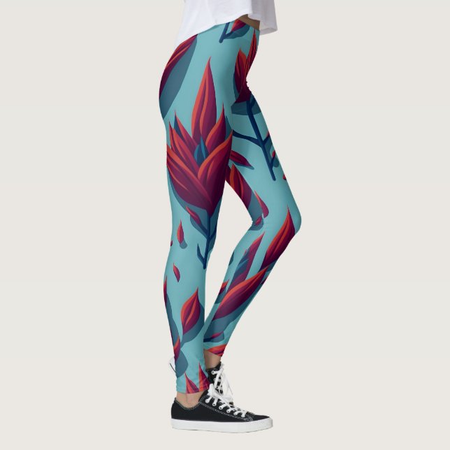 flowers leggings (Right)