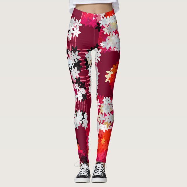 Flowers Leggings (Front)