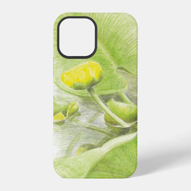 Flowers lilies iPhone case (Back)