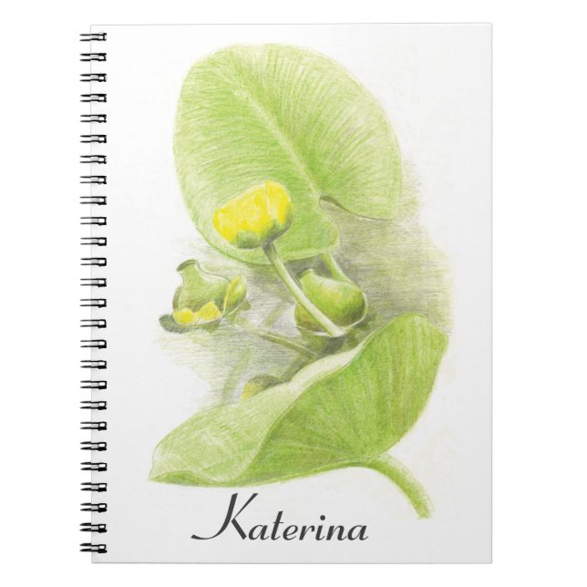 Flowers lilies notebook (Front)