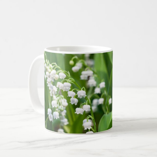 Flowers | Lily of the Valley Sweden Coffee Mug (Front Left)