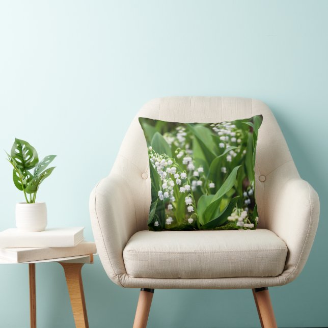 Flowers | Lily of the Valley Sweden Cushion (Chair)