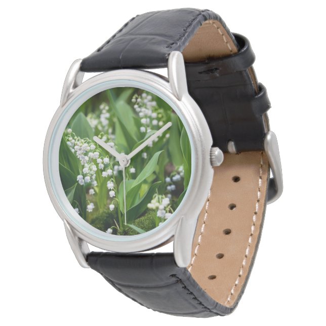 Flowers | Lily of the Valley Sweden Watch (Angled)