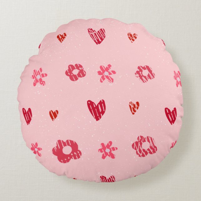 Flowers & Love Party  pillow (Front)