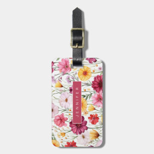 Flowers Luggage Tag