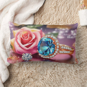 Flowers - Lumbar Pillow 13" x 21"