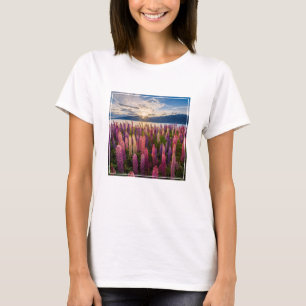 Flowers   Lupines New Zealand T-Shirt