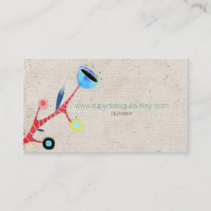 Flowers Made in Germany by mexican hands Business Card