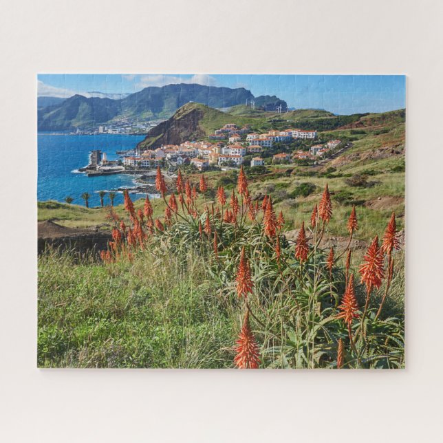Flowers | Madeira Island Portugal Jigsaw Puzzle (Horizontal)
