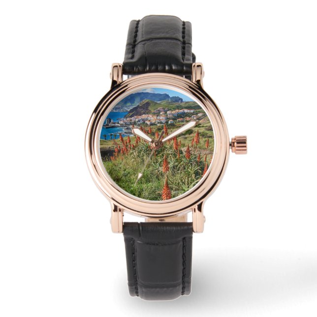 Flowers | Madeira Island Portugal Watch (Front)