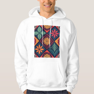 Flowers Magic Pattern Hoodie