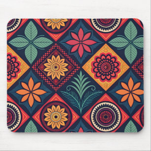 Flowers Magic Pattern Mouse Pad