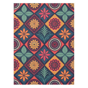 Flowers Magic Pattern Tablecloth