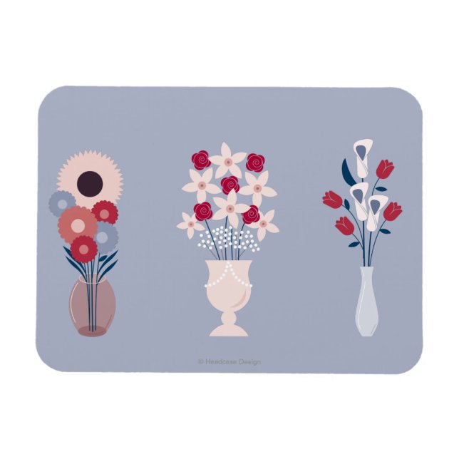 Flowers Magnet (Horizontal)