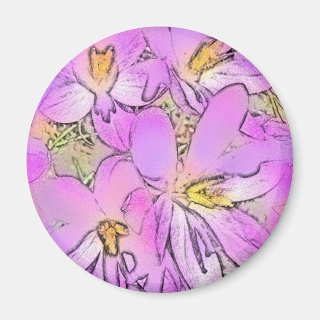 FLOWERS MAGNET (Front)