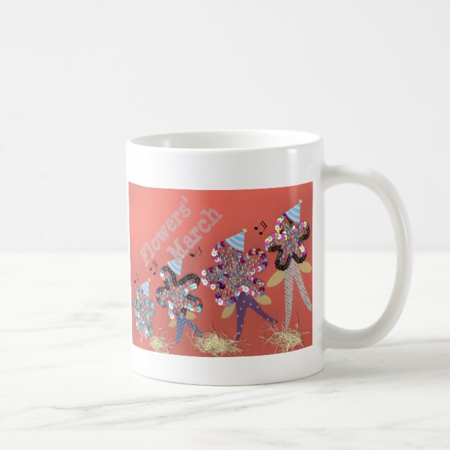 Flowers' March Coffee Mug (Right)