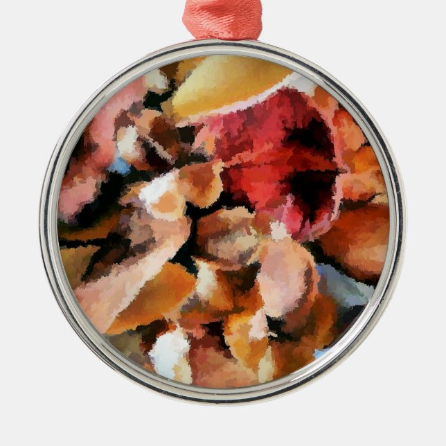 FLOWERS METAL TREE DECORATION (Front)