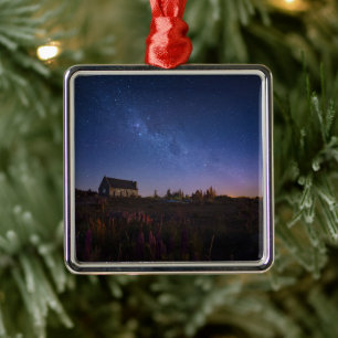 Flowers   Milky Way New Zealand Metal Ornament