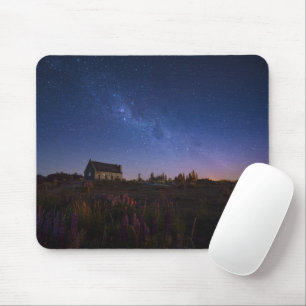 Flowers Milky Way New Zealand Mouse Pad