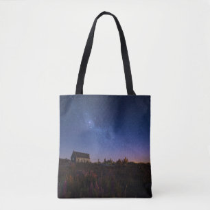 Flowers Milky Way New Zealand Tote Bag