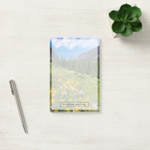 Flowers Montana Flower Path Post-it Notes