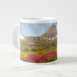 Flowers Montana's Glacier National Park Large Coffee Mug