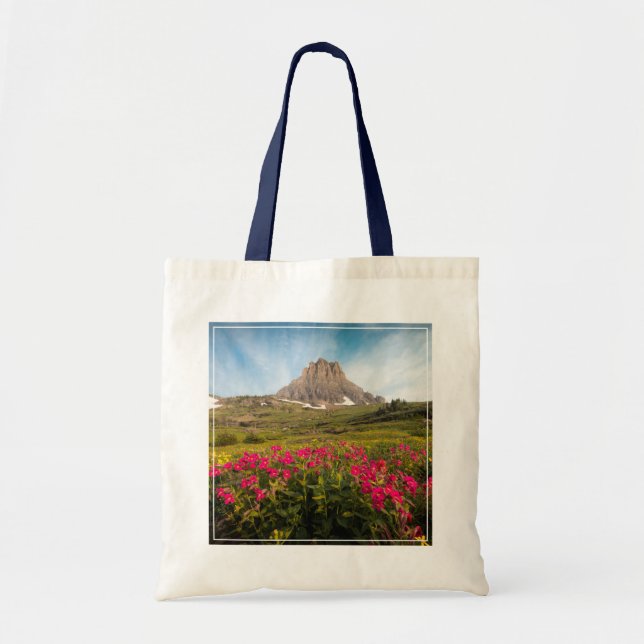 Flowers | Montana's Glacier National Park Tote Bag (Front)