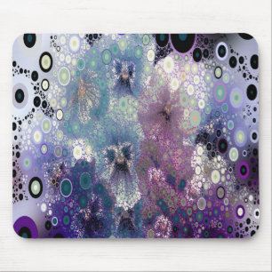 Flowers Mosaic Mouse Pad