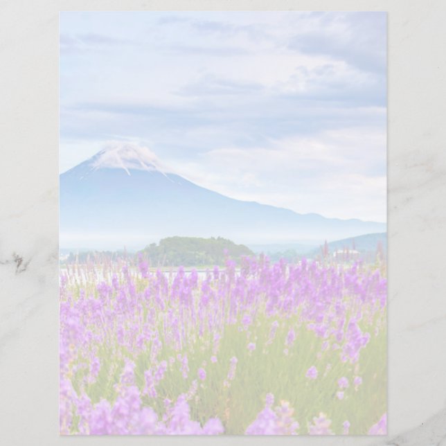 Flowers | Mount Fugi Japan (Front)