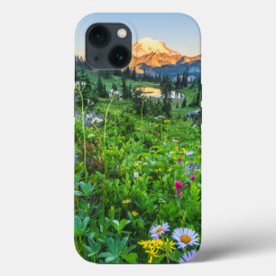 Flowers   Mount Rainier National Park iPhone 13 Case