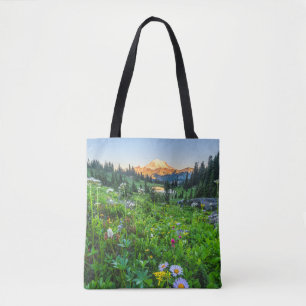Flowers   Mount Rainier National Park Tote Bag