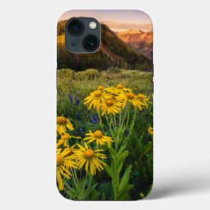 Flowers Mountain Meadow Crested Butte Colorado iPhone 13 Case