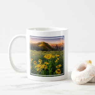 Flowers   Mountain Meadow Crested Butte Colorado Coffee Mug