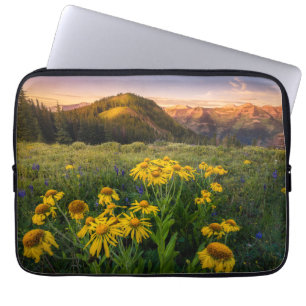 Flowers   Mountain Meadow Crested Butte Colorado Laptop Sleeve