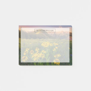 Flowers Mountain Meadow Crested Butte Colorado Post-it Notes