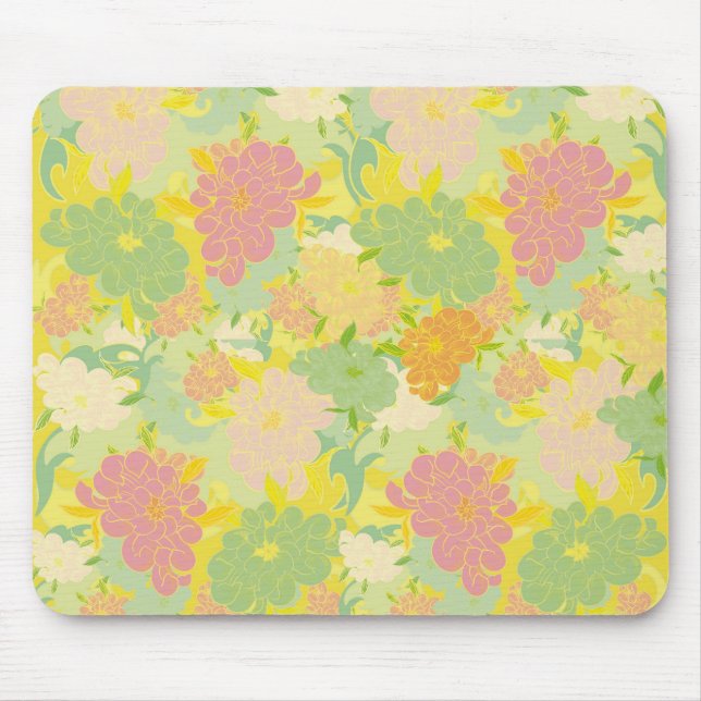 Flowers Mouse Pad (Front)