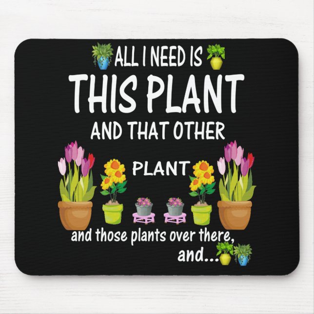 Flowers Mouse Pad (Front)