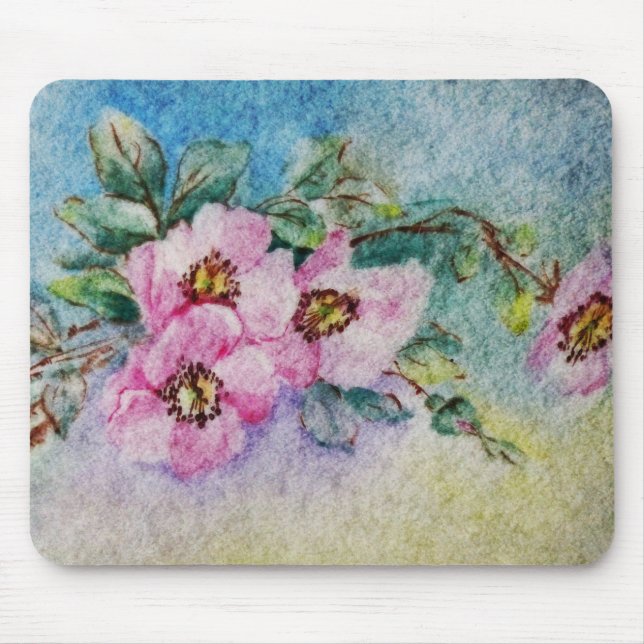 Flowers Mouse Pad (Front)