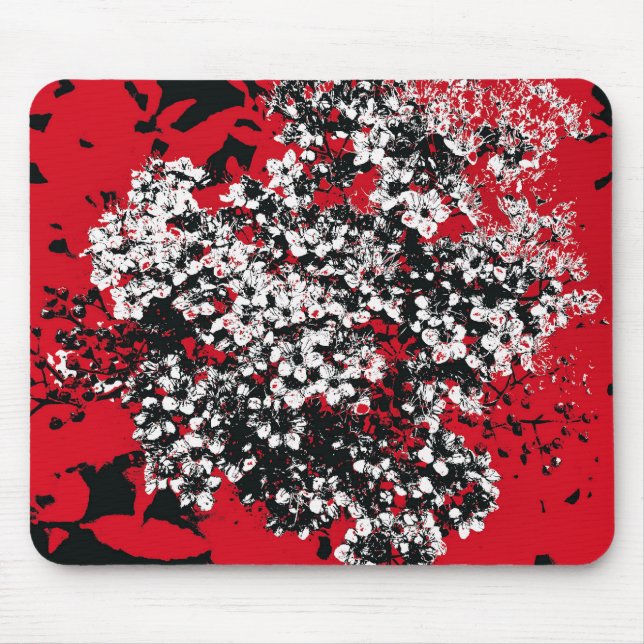 FLOWERS MOUSE PAD (Front)
